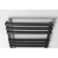 Sapho Fantina grzejnik łazienkowy 50x121 cm czarny mat IR511