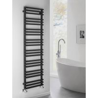 Sapho Fantina grzejnik łazienkowy 50x164 cm czarny mat IR515