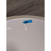 Outlet - Ksuro 109 umywalka 49,5x35 cm owalna podblatowa biała 20814000