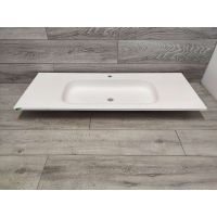 Outlet - Duravit Sivida umywalka 122x48,5 cm prostokątna meblowa biała 2650033200