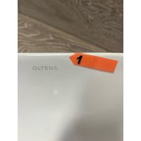 Outlet - Oltens Hamnes Thin umywalka 49,5x35,5 cm nablatowa owalna z powłoką SmartClean biała 40819000