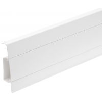 Cezar Hi-Line listwa przypodłogowa PVC 250 cm biały mat 669989