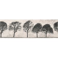 Opoczno Willow Sky Inserto Tree dekor ścienny 29x89 cm szary mat