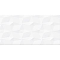 Cersanit Una Super Matt PS500 white twist structure płytka ścienna 29,7x60 cm