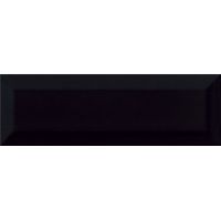 Opoczno Metro Style Black płytka ścienna 10x30 cm STR czarny połysk