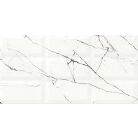 Cersanit Arce white structure glossy płytka ścienna 29,7x60 cm STR biały połysk