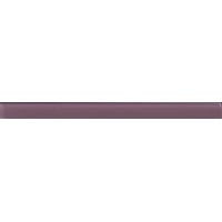Cersanit Artiga violet border glass listwa ścienna 3x40 cm fioletowy połysk