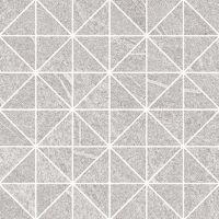 Opoczno Grey Blanket Triangle Mosaic Micro mozaika ścienna 29x29 cm szara mikrogranilia