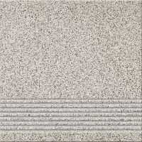 Opoczno Milton grey steptread stopnica podłogowa 29,7x29,7 cm STR szary mat