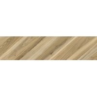 Opoczno Carrara Chic Wood Chevron B Matt płytka ścienno-podłogowa 22,1x89 cm STR beżowy mat