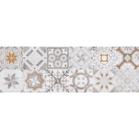 Cersanit Concrete Style inserto patchwork dekor ścienny 20x60 cm mix mat