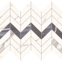 Domino Bonella white mozaika ścienna 29,8x24,6 cm