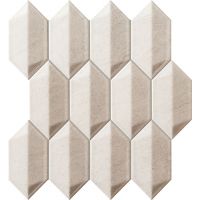 Domino Enduria grey mozaika ścienna 29,1x26,5 cm