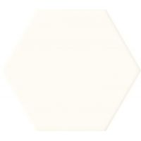 Domino Burano white hex płytka ścienna 11x12,5 cm