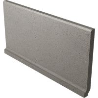 Paradyż Bazo cokół podłogowy 10x19,8 cm wywinięty sól-pieprz szary mat
