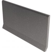 Paradyż Bazo cokół podłogowy 10x19,8 cm wywinięty ostry sól-pieprz czarny mat