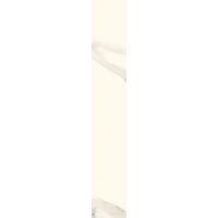 Paradyż Calacatta cokół podłogowy 9,8x59,8 cm biały poler