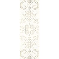 Paradyż Caya dekor ścienny 25x75 cm inserto A biały