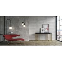 Paradyż Industrial Chic płytka ścienna 29,8x89,8 cm grafitowy mat