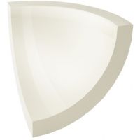 Paradyż Gamma kształtka 3x3 cm D biała