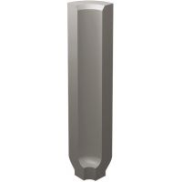 Paradyż Bazo profil 3x10 cm wewnętrzny monokolor szary mat