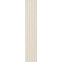 Paradyż Doppia listwa ścienna 4,8x25 cm beżowy/brązowy