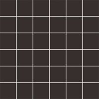 Paradyż Modernizm mozaika ścienno-podłogowa 29,8x29,8 cm cięta czarna