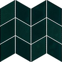Paradyż mozaika ścienna 20,5x23,8 cm uniwersalna szklana verde garden zielona