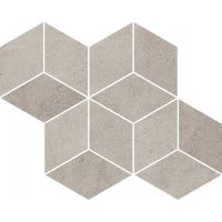 Paradyż Pure City mozaika ścienno-podłogowa 20,4x23,8 cm prasowana szary mat