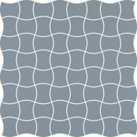 Paradyż Modernizm mozaika ścienno-podłogowa 30,9x30,9 cm prasowana niebieska