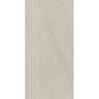Paradyż Arkesia stopnica 29,8x59,8 cm prosta nacinana grys szary mat