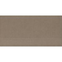 Paradyż Intero stopnica 29,8x59,8 cm prasowana mocca mat