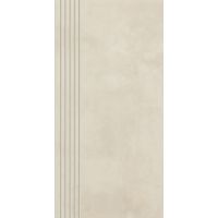 Paradyż Tecniq stopnica 29,8x59,8 cm prosta nacinana biały mat