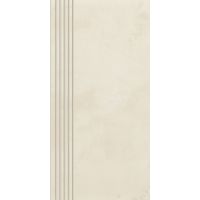 Paradyż Tecniq stopnica 29,8x59,8 cm prosta nacinana biały półpoler