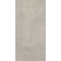 Paradyż Tecniq stopnica 29,8x59,8 cm prosta nacinana szary mat