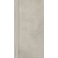 Paradyż Tecniq stopnica 29,8x59,8 cm prosta nacinana szary półpoler