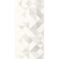 Paradyż Tonnes dekor ścienny 30x60 cm motyw A szary/biały poler