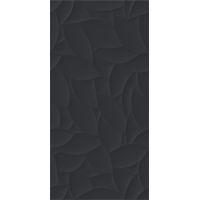 Paradyż Esten płytka ścienna 29,5x59,5 cm motyw A STR grafitowa