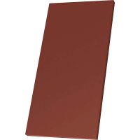 Paradyż Natural podstopnica 14,8x30 cm czerwony mat