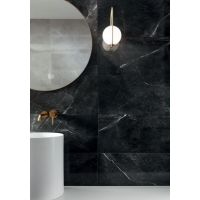 Tubądzin Brainstorm black płytka ścienna 89,8x32,8 cm 