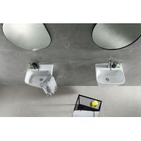 Tubądzin Grand Cave płytka podłogowa 79,8x79,8 cm biała