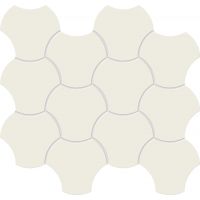 Tubądzin Cielo e Terra mozaika 34,3x29,8 cm biała