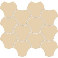 Tubądzin Cielo e Terra mozaika 34,3x29,8 cm beżowa