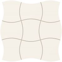 Tubądzin Royal Place white mozaika ścienna 29,3x29,3 cm 