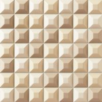 Tubądzin Elementary mozaika ścienna 31,4x31,4 cm kremowa