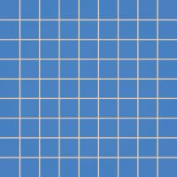 Tubądzin Pastel mozaika 30,1x30,1 cm niebieska