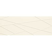 Tubądzin House of Tones white A STR płytka ścienna 89,8x32,8 cm