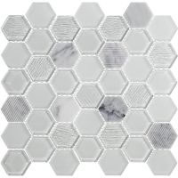Iryda Hexagono mozaika ścienna 29,8x30,2 cm