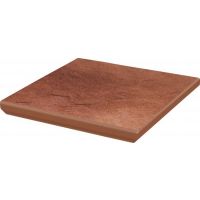 Paradyż Taurus stopnica 33x33 cm brązowa