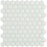 Vidrepur Nordic White Matt Hex 910/D mozaika ścienna 30x29 cm